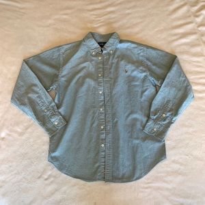 Boy’s Ralph Lauren Button Up Oxford Shirt